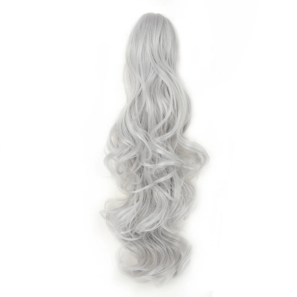 Long Wavy Clip In Ponytail Hair Extension