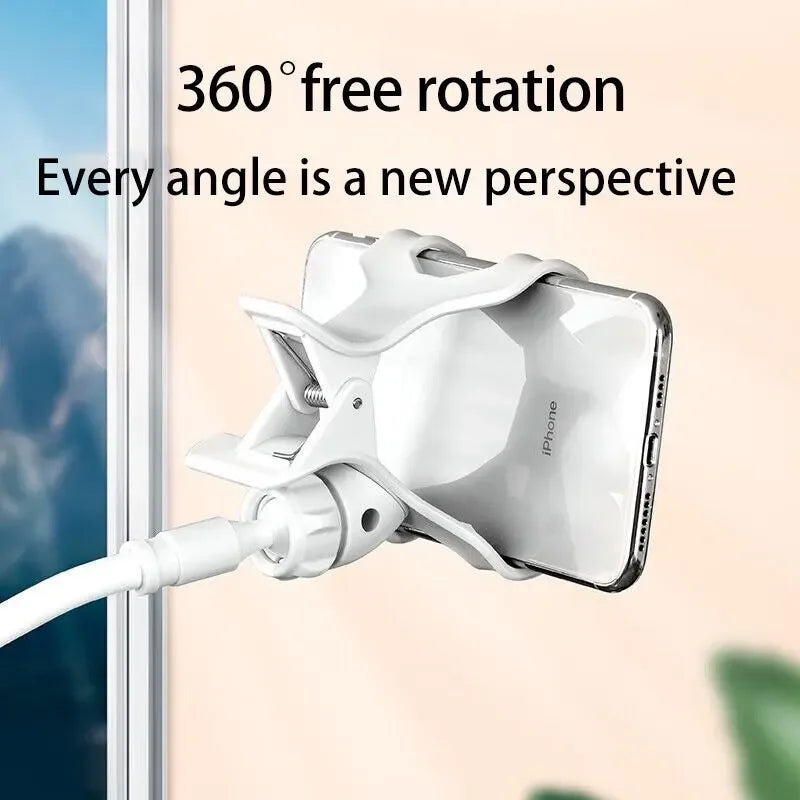 Flexible Gooseneck Mobile Phone Stand With Clamp