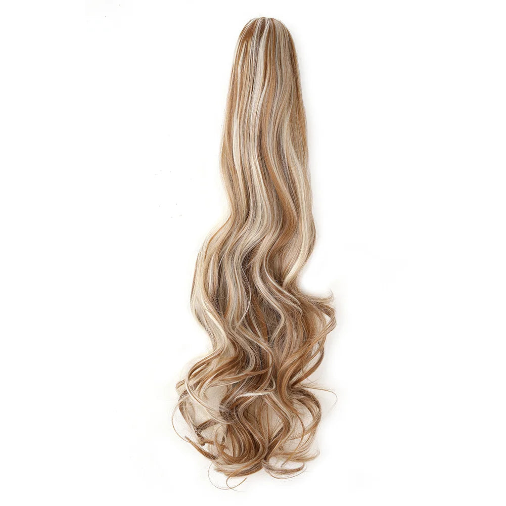 Long Wavy Clip In Ponytail Hair Extension