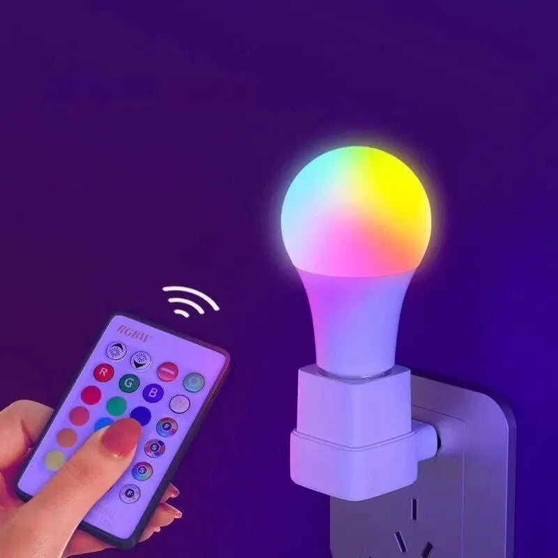 16 Color RGB LED Bulb With Remote Control