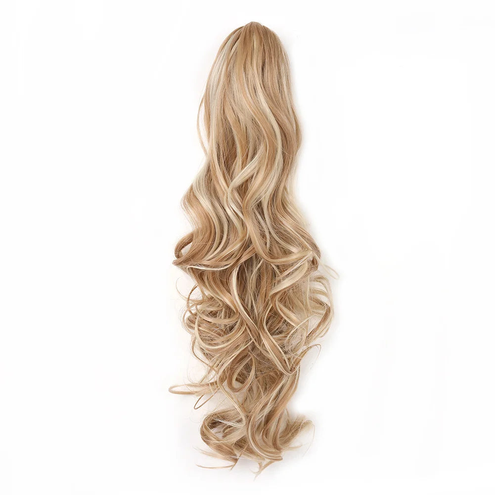 Long Wavy Clip In Ponytail Hair Extension