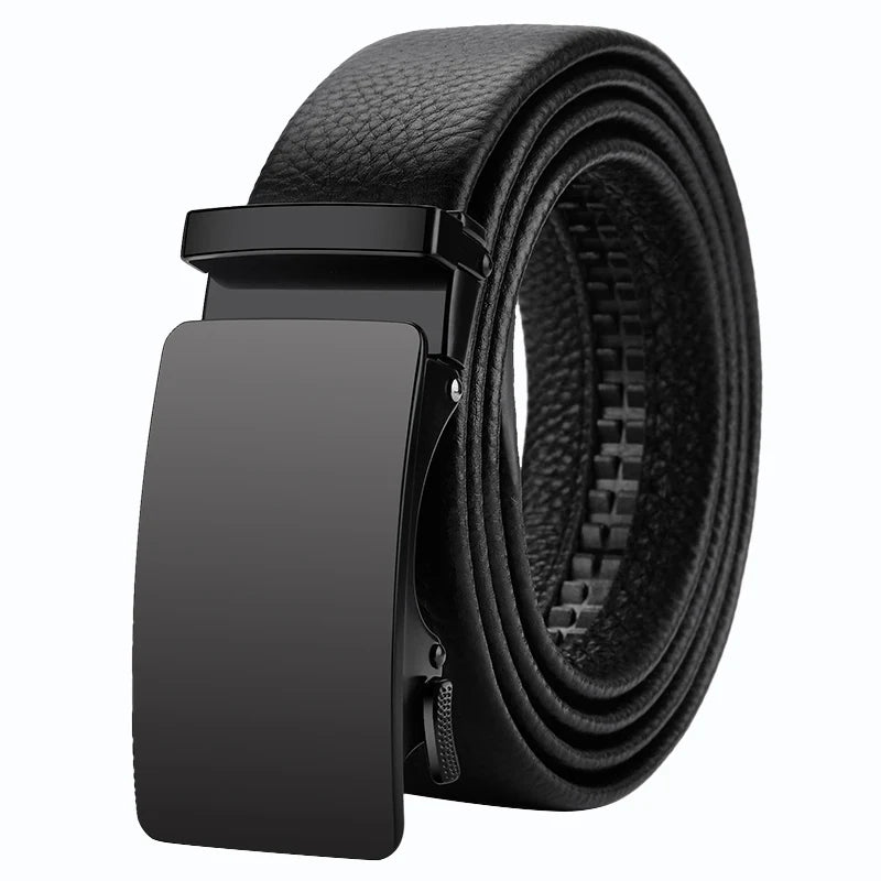 Men’s Genuine Leather Belt With Automatic Buckle