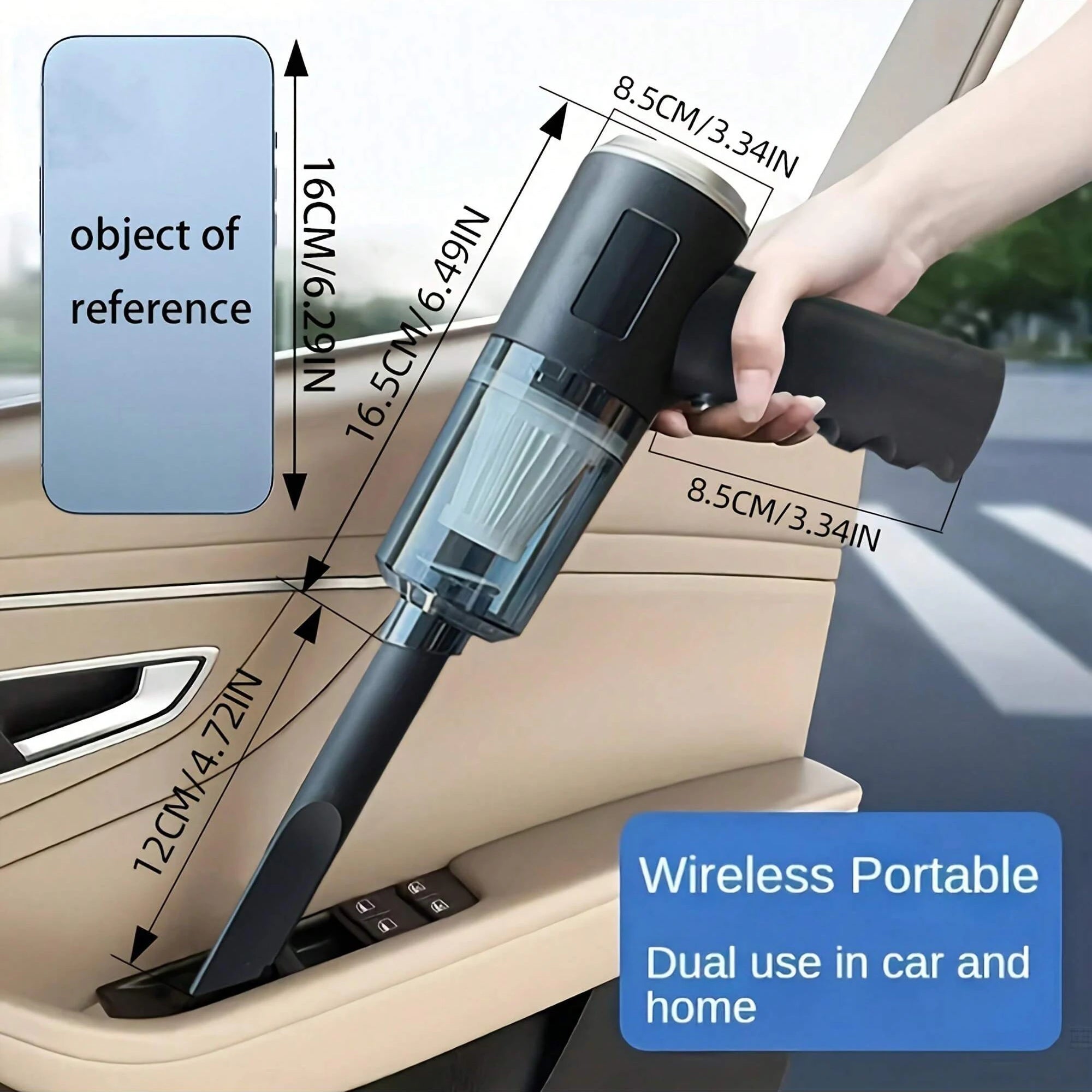 3 In 1 Portable USB Rechargeable Mini Vacuum Cleaner