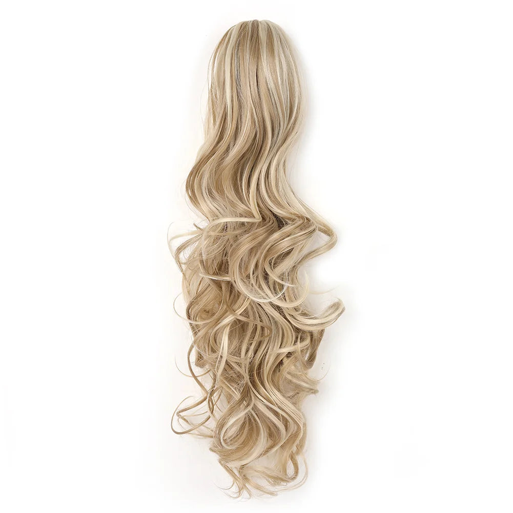 Long Wavy Clip In Ponytail Hair Extension