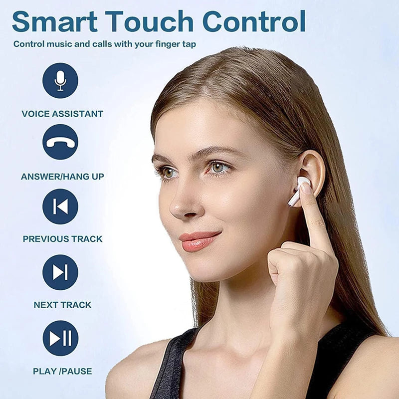 Bluetooth 5.3 Wireless Earbuds With 3D Stereo Sound