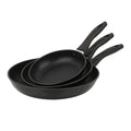 Premium 3-Piece Nonstick Skillet Set For Everyday Cooking