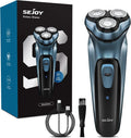 Men’s Electric Rotary Shaver With Trimmer And USB