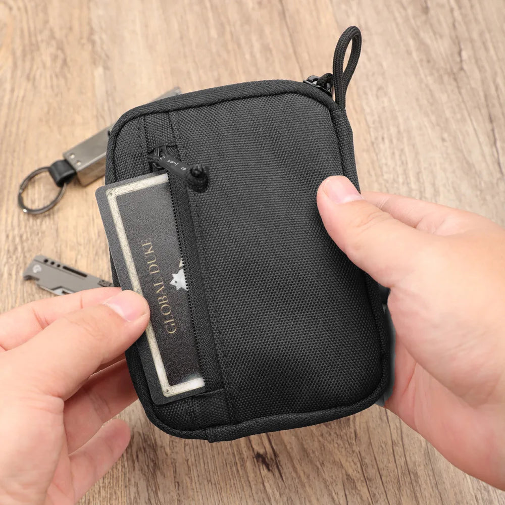 Compact Tactical EDC Organizer Pouch For Daily Essentials