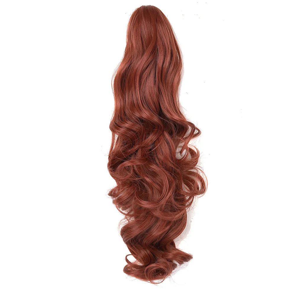 Long Wavy Clip In Ponytail Hair Extension