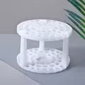 360° Rotating Makeup Organizer With Brush Holder