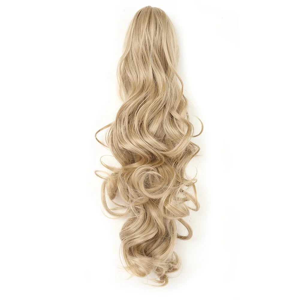 Long Wavy Clip In Ponytail Hair Extension