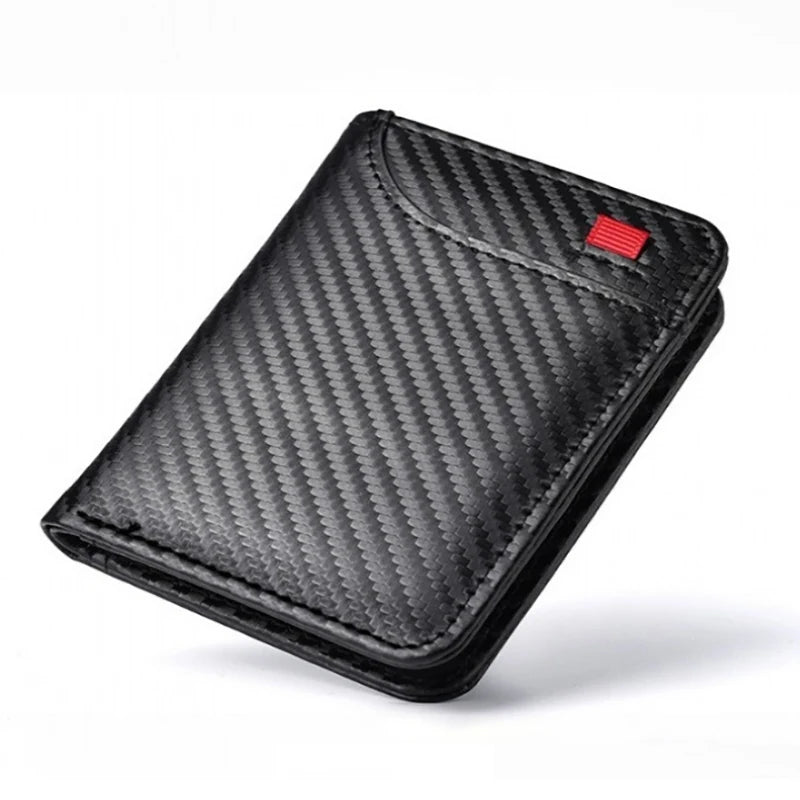Compact Men’s Slim Bifold Wallet With Card Slots