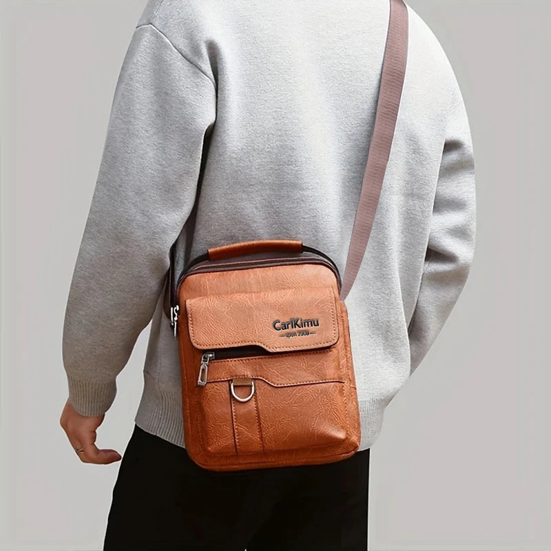 Minimalist PU Crossbody Shoulder Bag For Daily Commuting