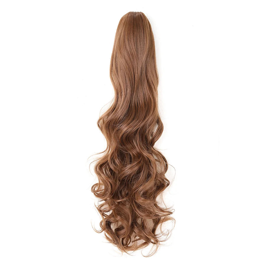 Long Wavy Clip In Ponytail Hair Extension