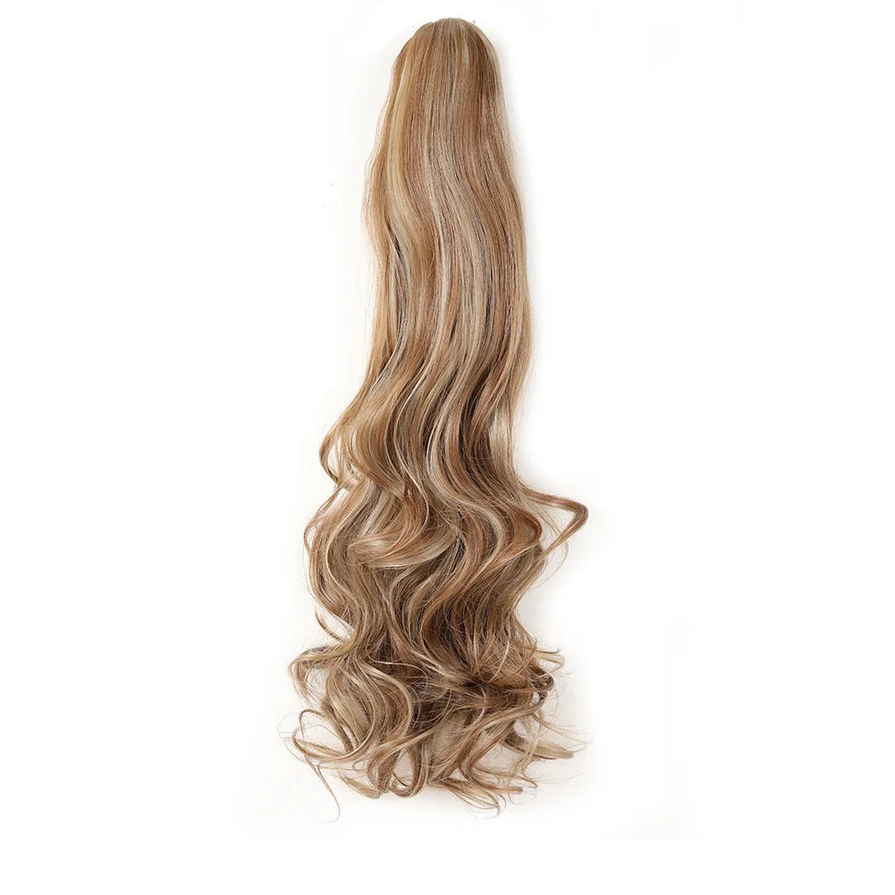 Long Wavy Clip In Ponytail Hair Extension
