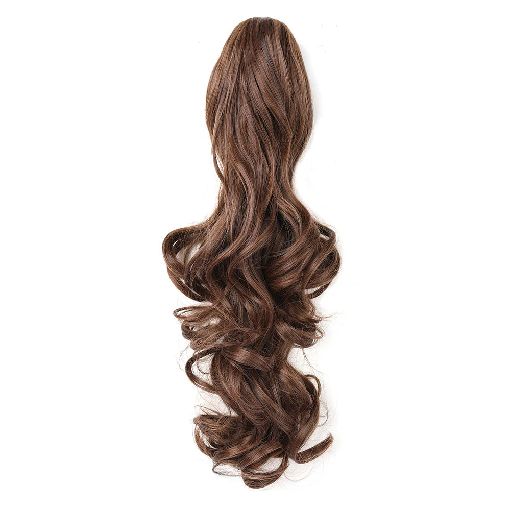 Long Wavy Clip In Ponytail Hair Extension